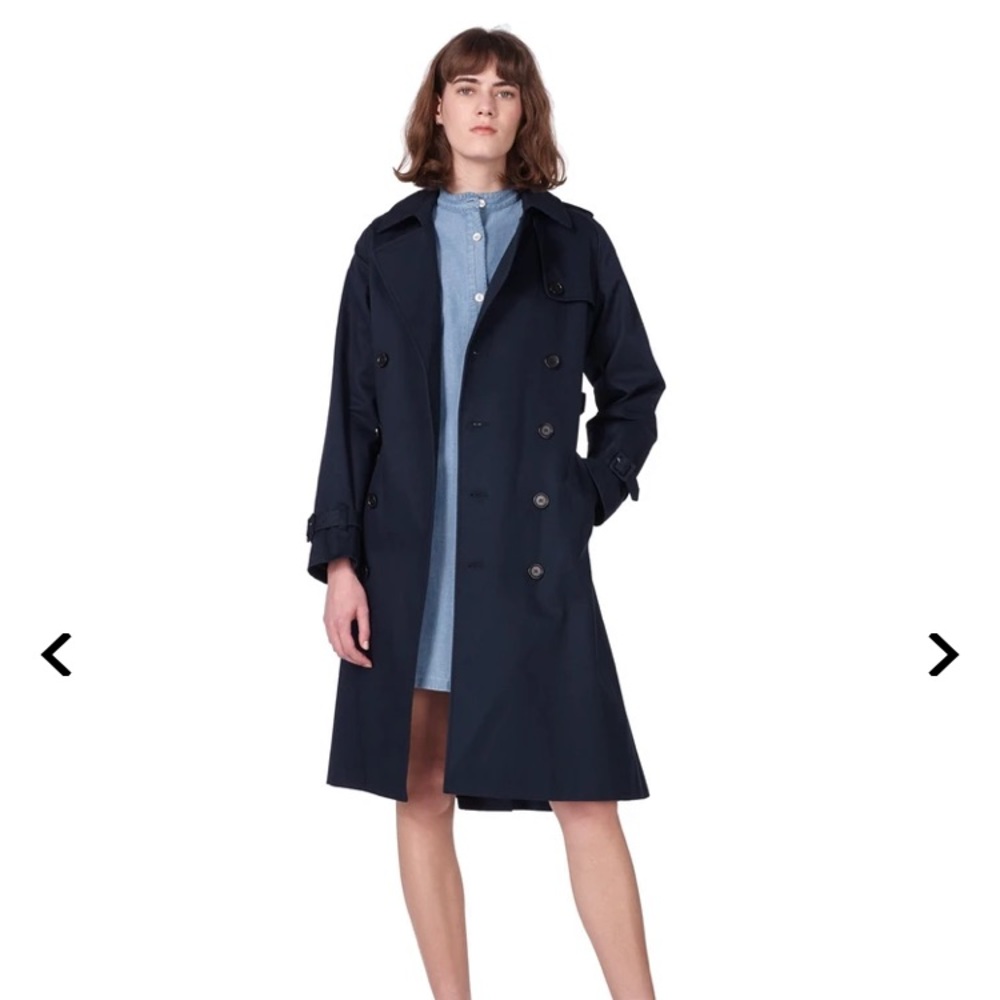NWT A.P.C Greta Trench Coat